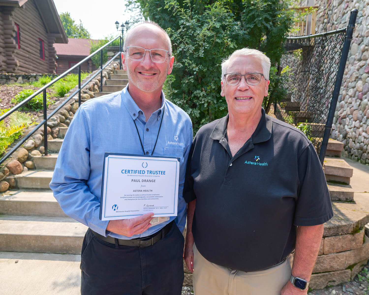 MHA Certification Astera Health Board of Directors