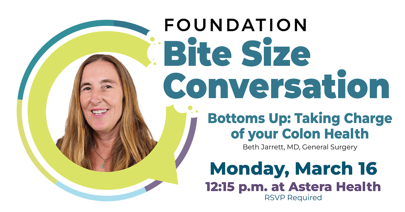 Bite Size Conversation Colon Health Dr. Beth Jarrett Astera Health